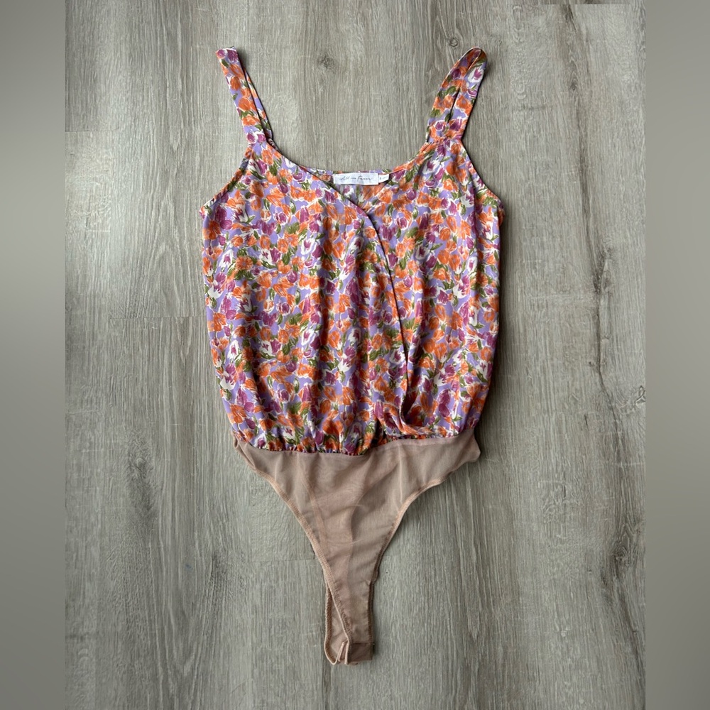 Lush fashion lounge tank top bodysuit size small